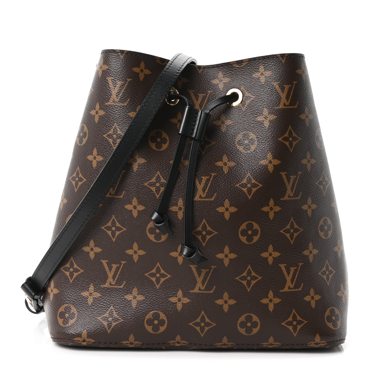 Louis Vuitton Monogram Neonoe MM Black Black