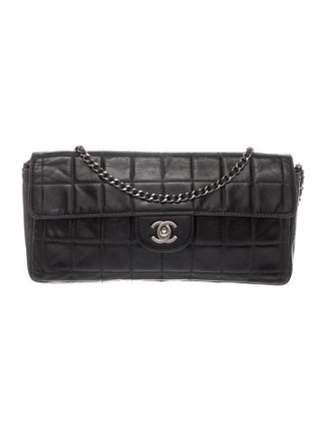 E/W Square Quilt Flap Bag