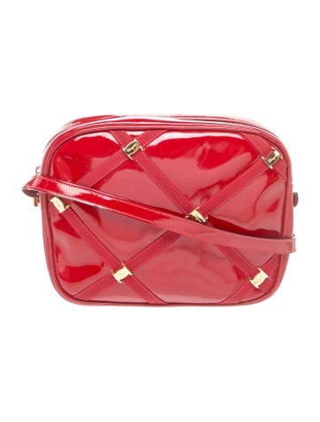 Ferragamo Patent Leather Crossbody Bag