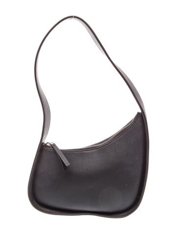 Leather Half Moon Bag