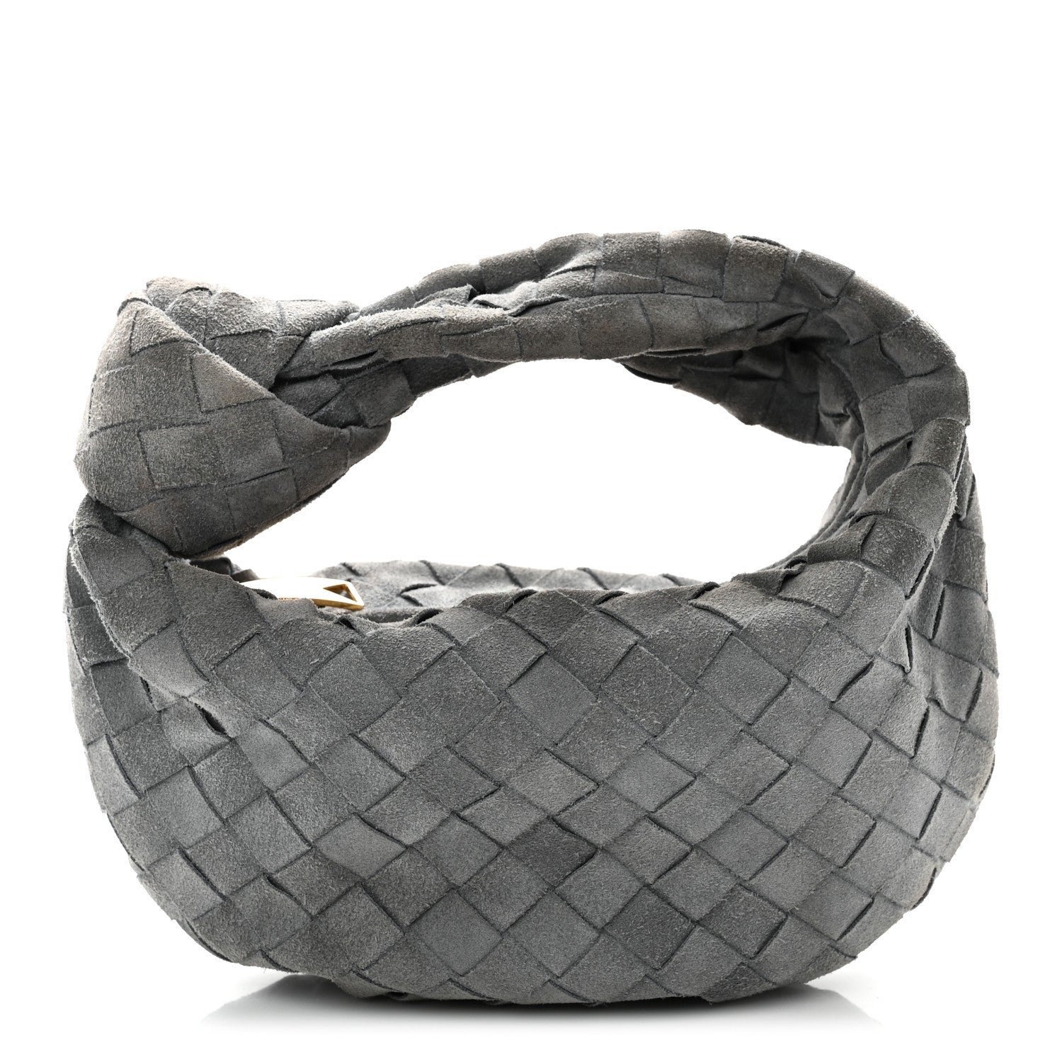 Bottega Veneta Suede Intrecciato Mini Jodie Thunder