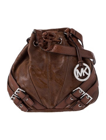 Leather Bucket Bag
