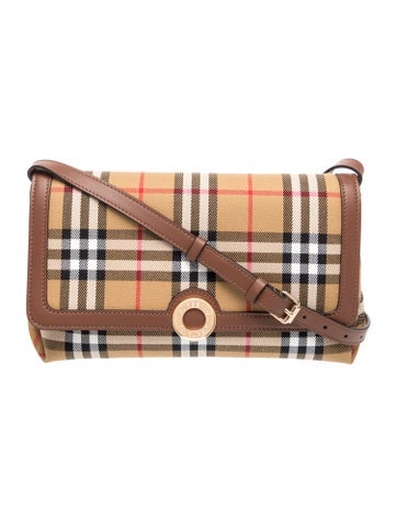 House Check Crossbody Bag w/ Tags