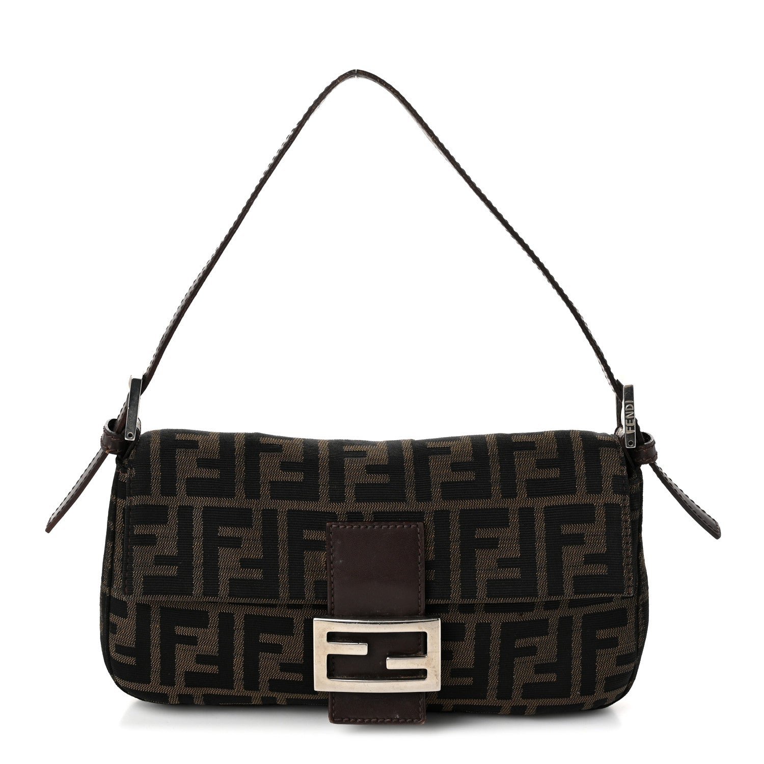 Fendi Zucca Baguette Tobacco