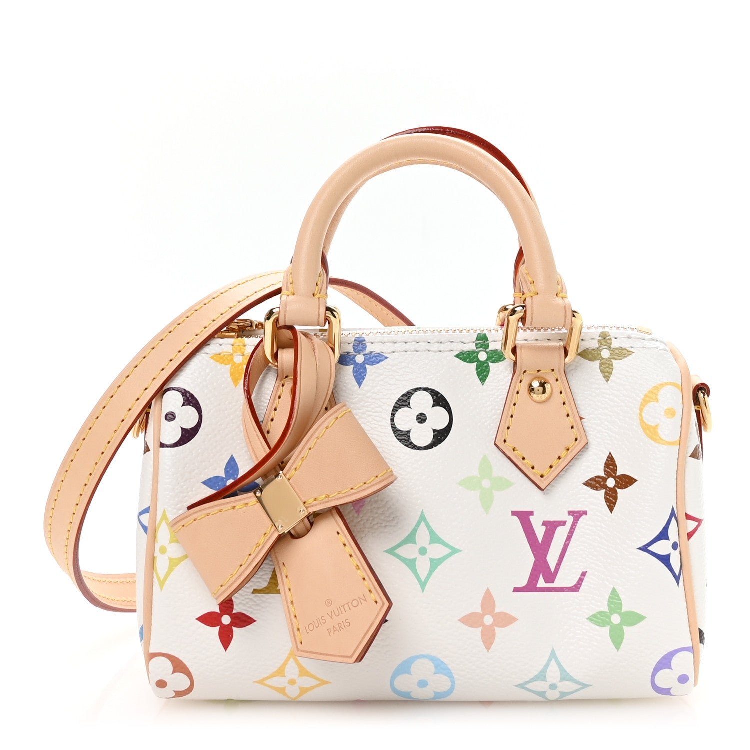 Louis Vuitton Louis Vuitton LV X TM Monogram Multicolor Nano Speedy White