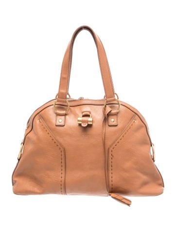 Leather Saint Laurent Muse Large