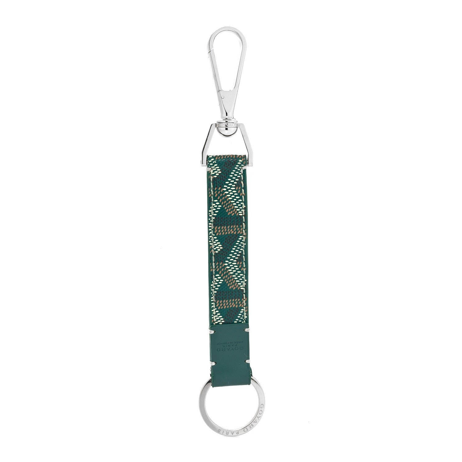 Goyard Goyardine Key Holder Green