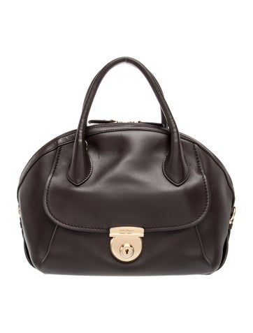 Salvatore Ferragamo Gancio Top Handle Bag