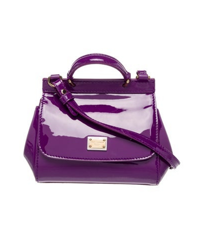 Dolce & Gabbana Gabbana Patent Leather Crossbody Bag Mini