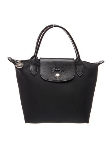 Longchamp Nylon Top Handle Bag