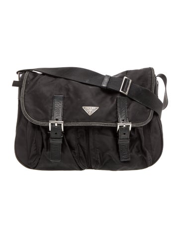 Tessuto Nylon Crossbody Bag