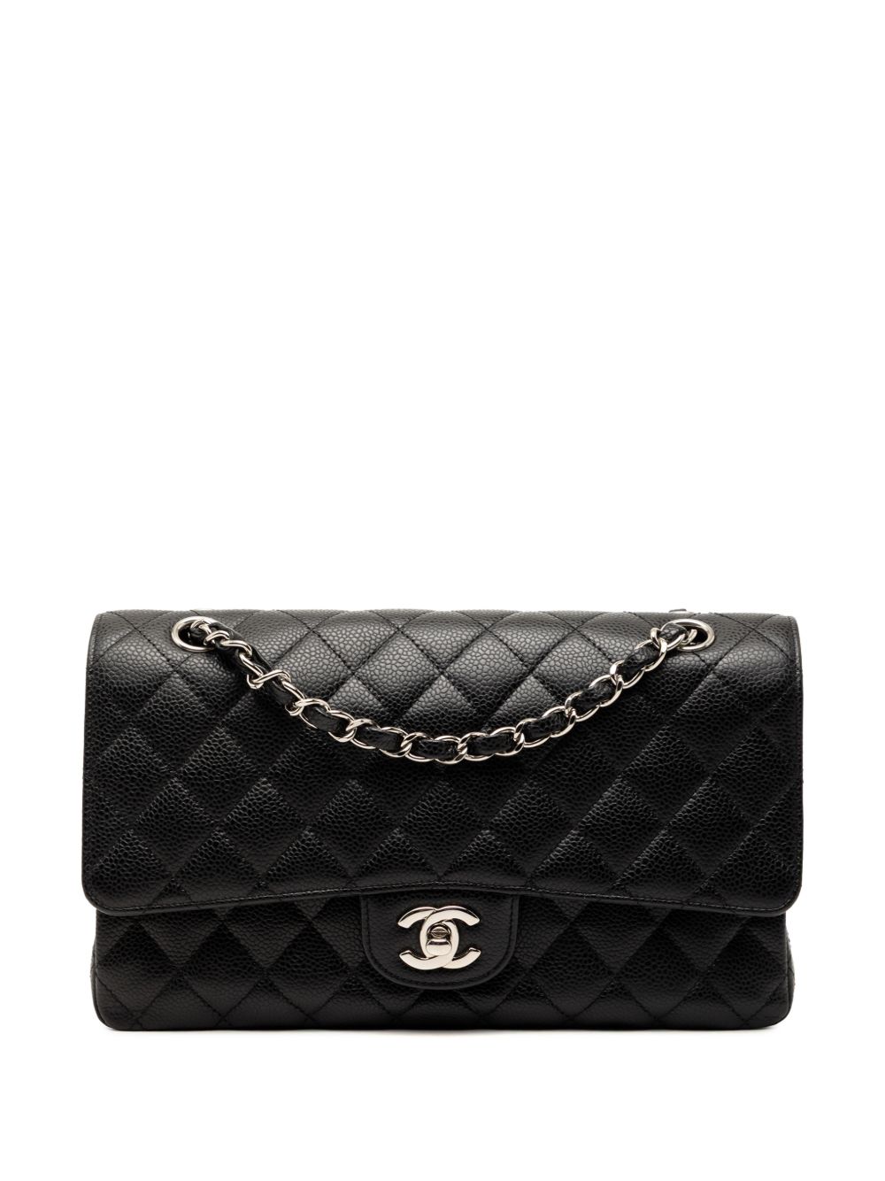 2009-2010 Medium Classic Caviar Double Flap shoulder bag