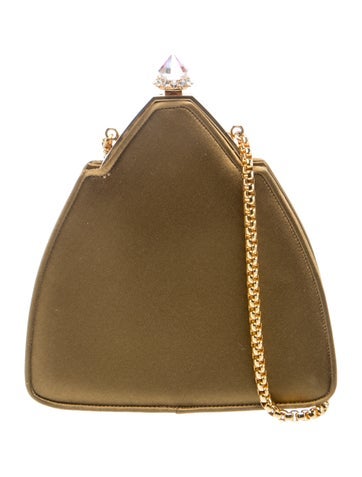 Judith Leiber Satin Evening Bag