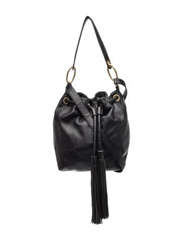 Leather Bucket Bag
