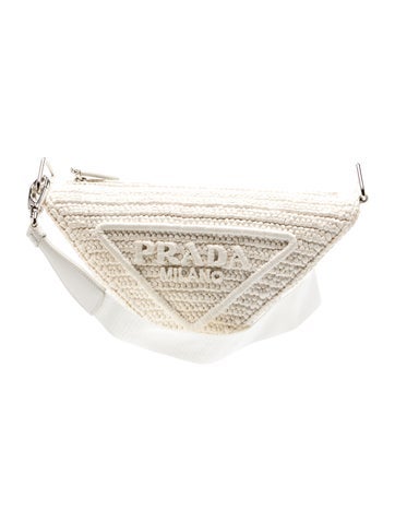 Prada Raffia Shoulder Bag w/ Tags