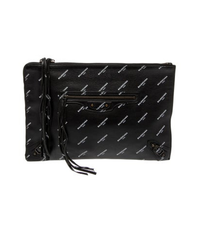 Balenciaga Leather Clutch