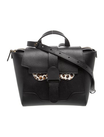 Senreve Leather Top Handle Bag