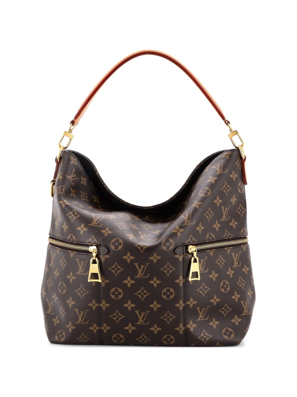 Melie Handbag Monogram Canvas hobo bag