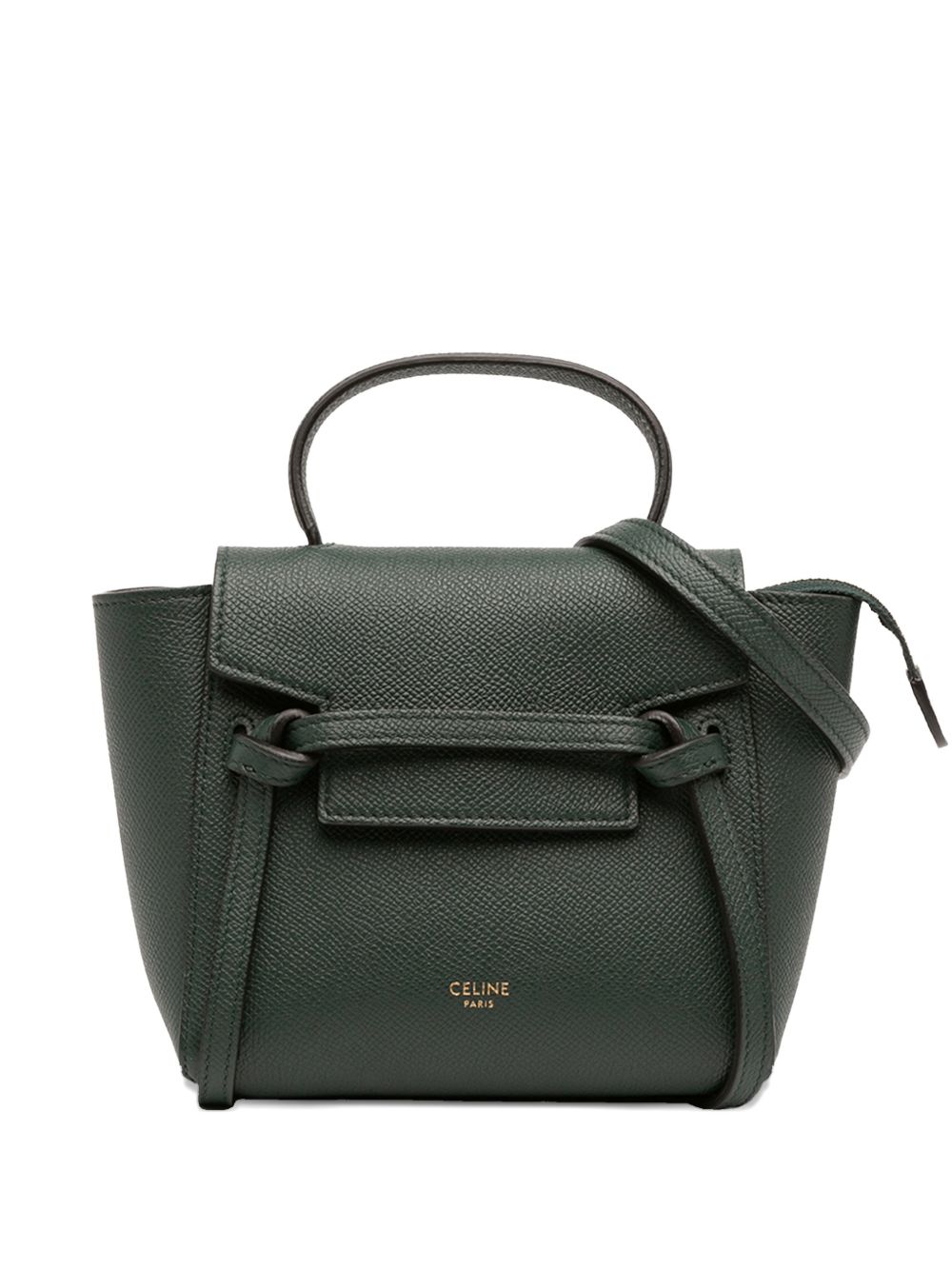 2020 Pico Grained Calfskin Belt Bag satchel