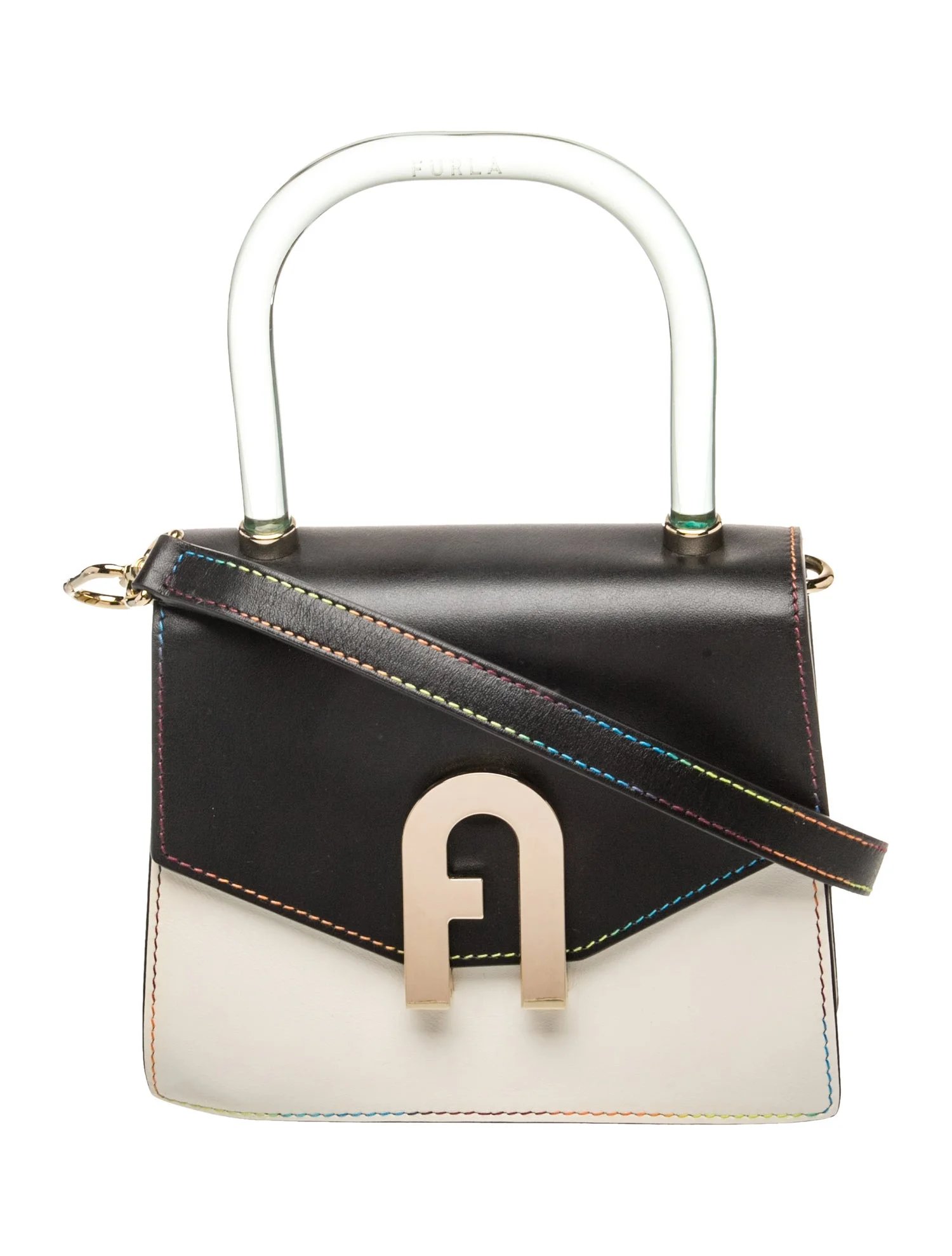 Leather Top Handle Bag