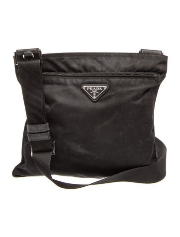 Tessuto Nylon Crossbody Bag Small