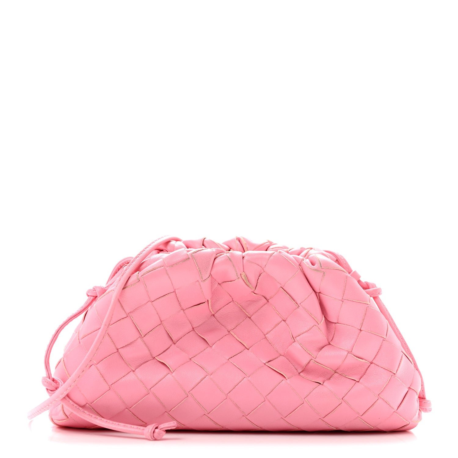 Bottega Veneta Nappa Intrecciato The Mini Pouch Ribbon