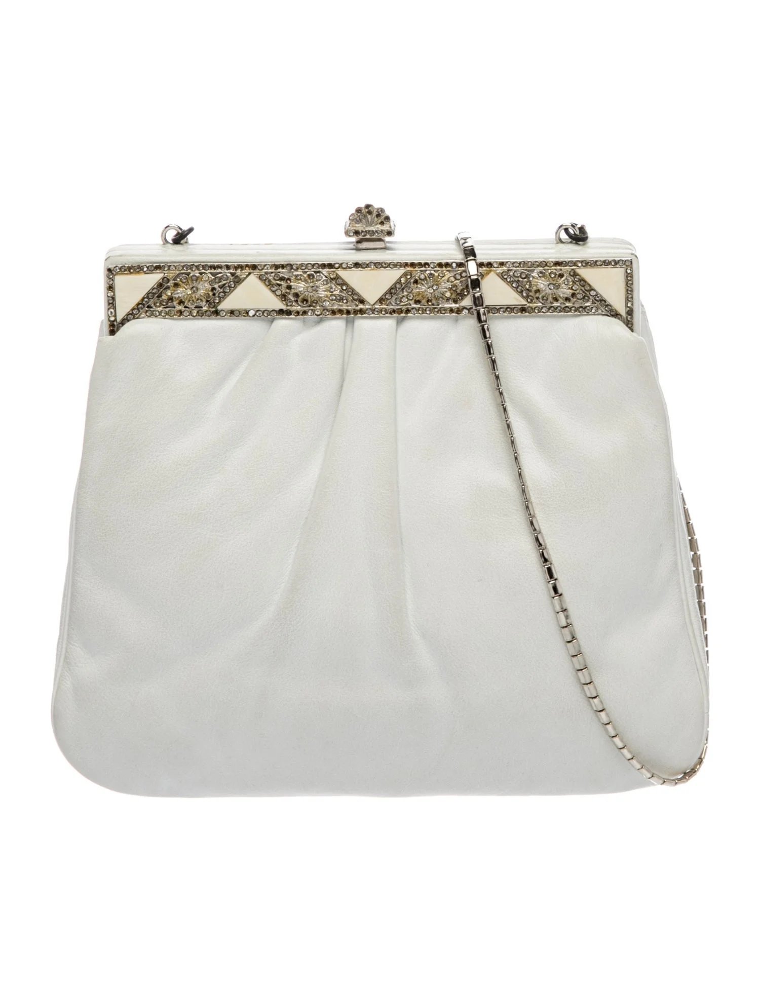 Judith Leiber Leather Evening Bag