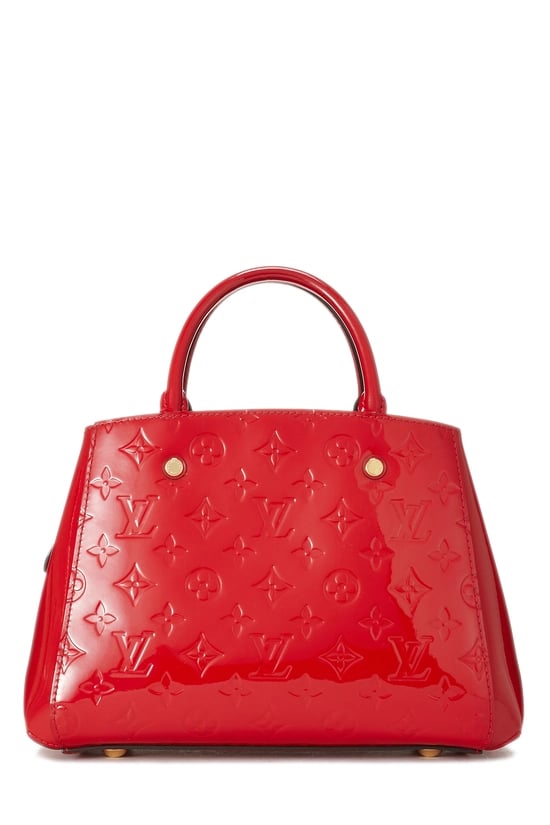 Cerise Monogram Vernis Montaigne BB