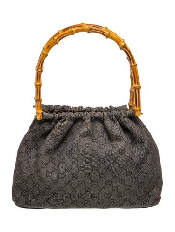 GG Denim GG Denim Bamboo Handle Bag