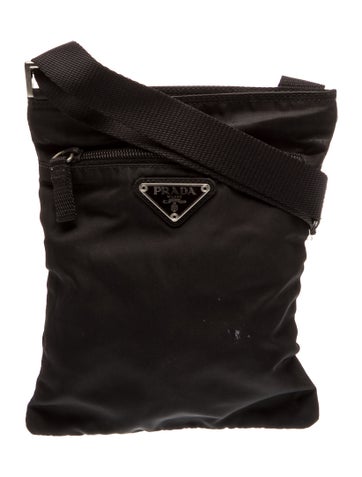 Enameled Metal Triangle Crossbody Bag