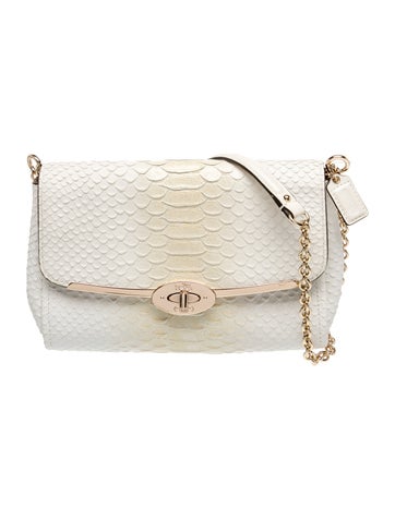 Embossed Leather Shoulder Bag