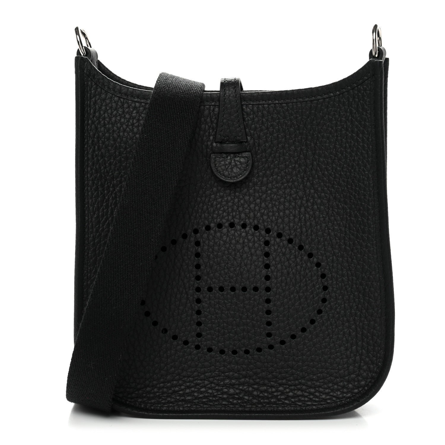 Hermes Taurillon Clemence Evelyne TPM Black
