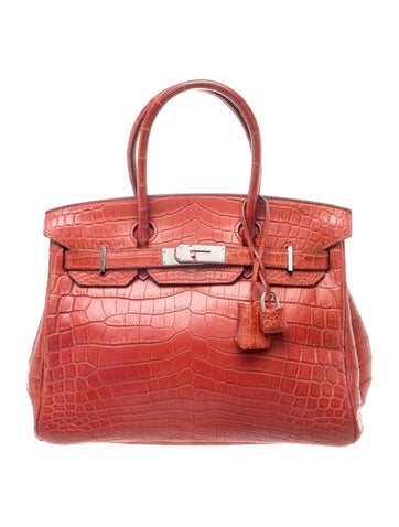 Matte Niloticus Crocodile Birkin 30