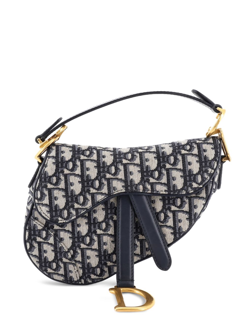 Saddle Handbag Oblique Canvas Mini shoulder bag