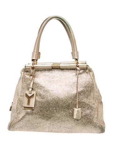 Leather Top Handle Bag
