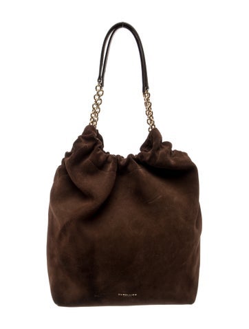 Suede Bucket Bag
