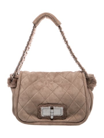 Shearling Reissue Flap Bag