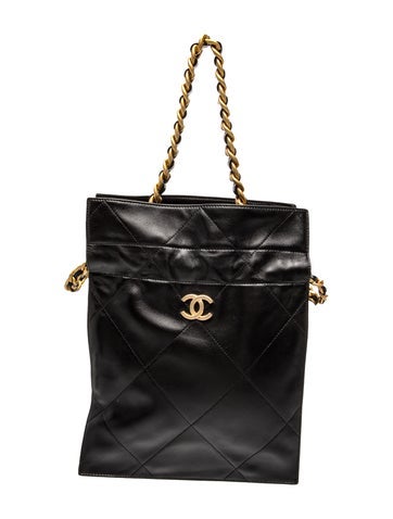 Lambskin Shopping Tote
