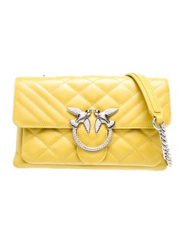 Pinko Leather Shoulder Bag