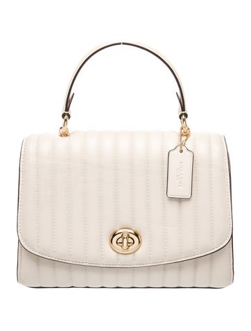 Leather Top Handle Bag