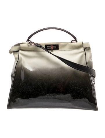 Patent Leather Peekaboo Large