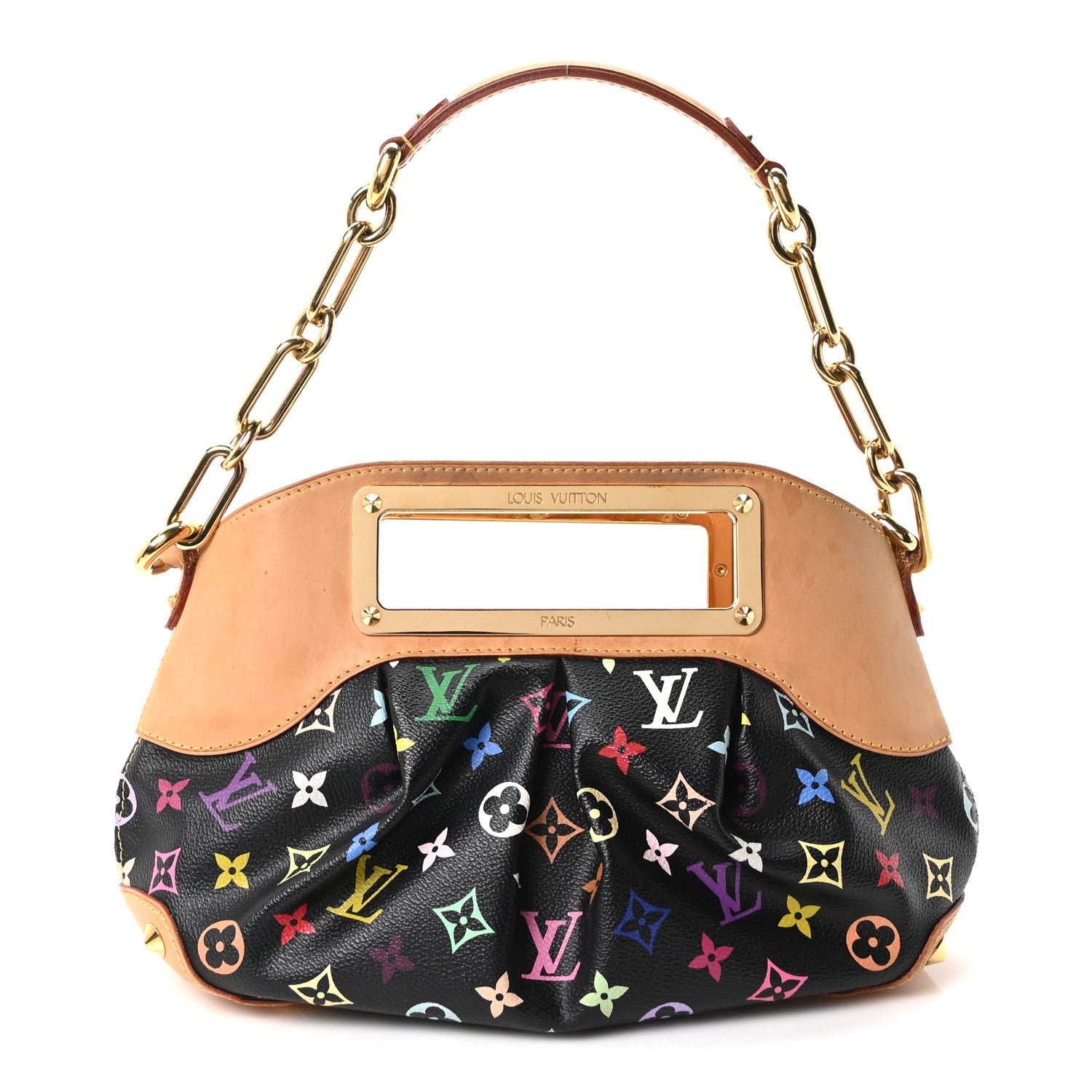 Louis Vuitton Monogram Multicolor Judy PM Black