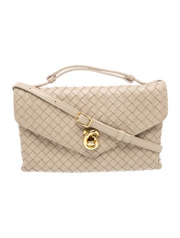 Intrecciato Knot Lock Handbag