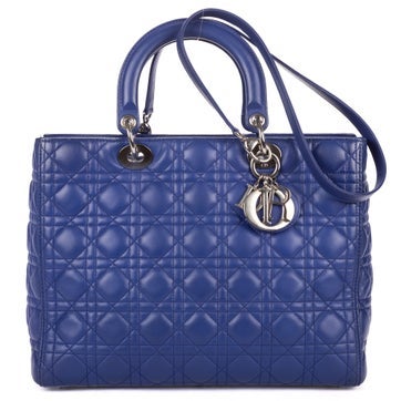 Leather Large Lady Dior