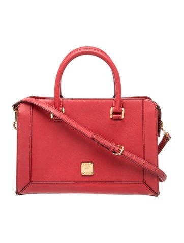 Leather Top Handle Bag