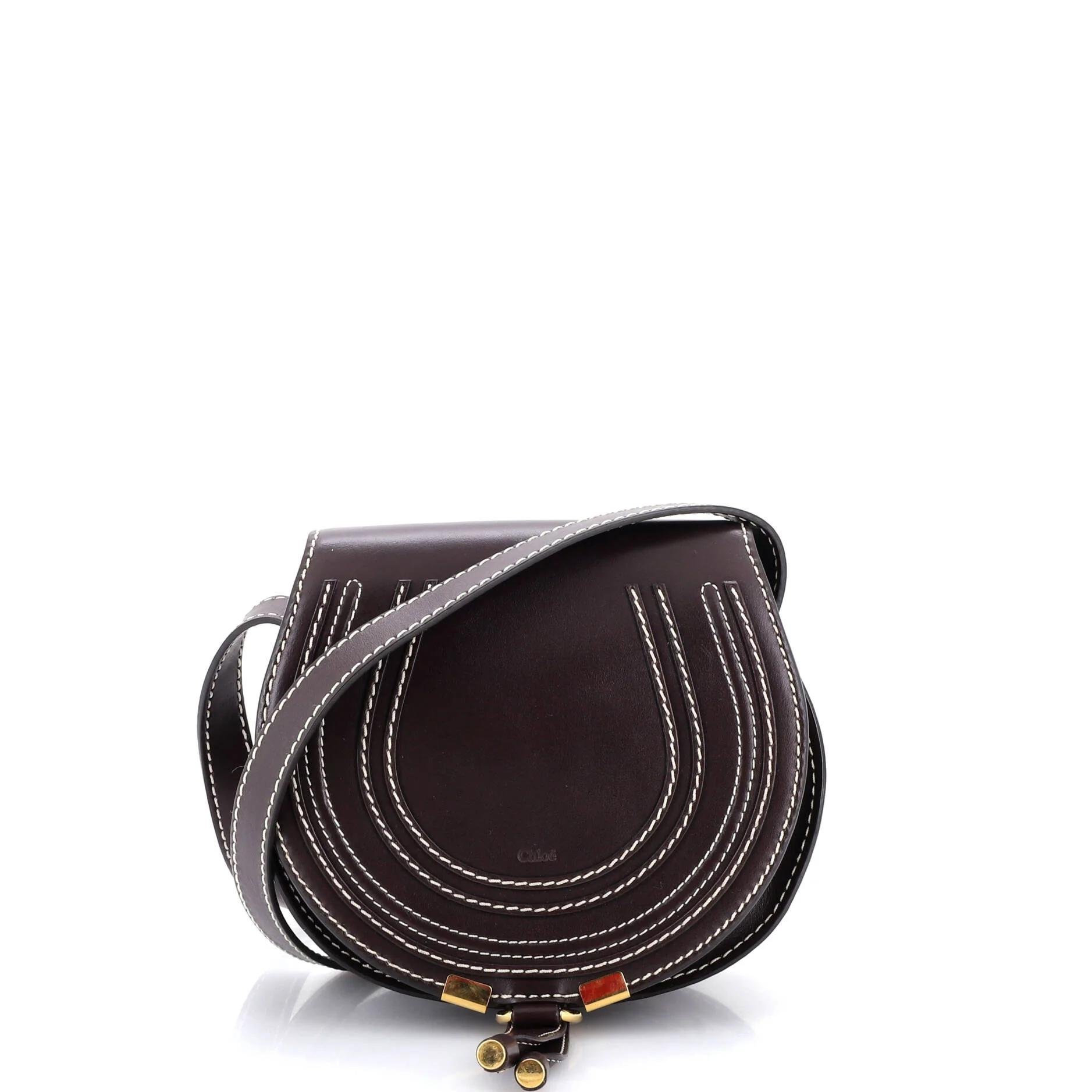 Leather crossbody bag