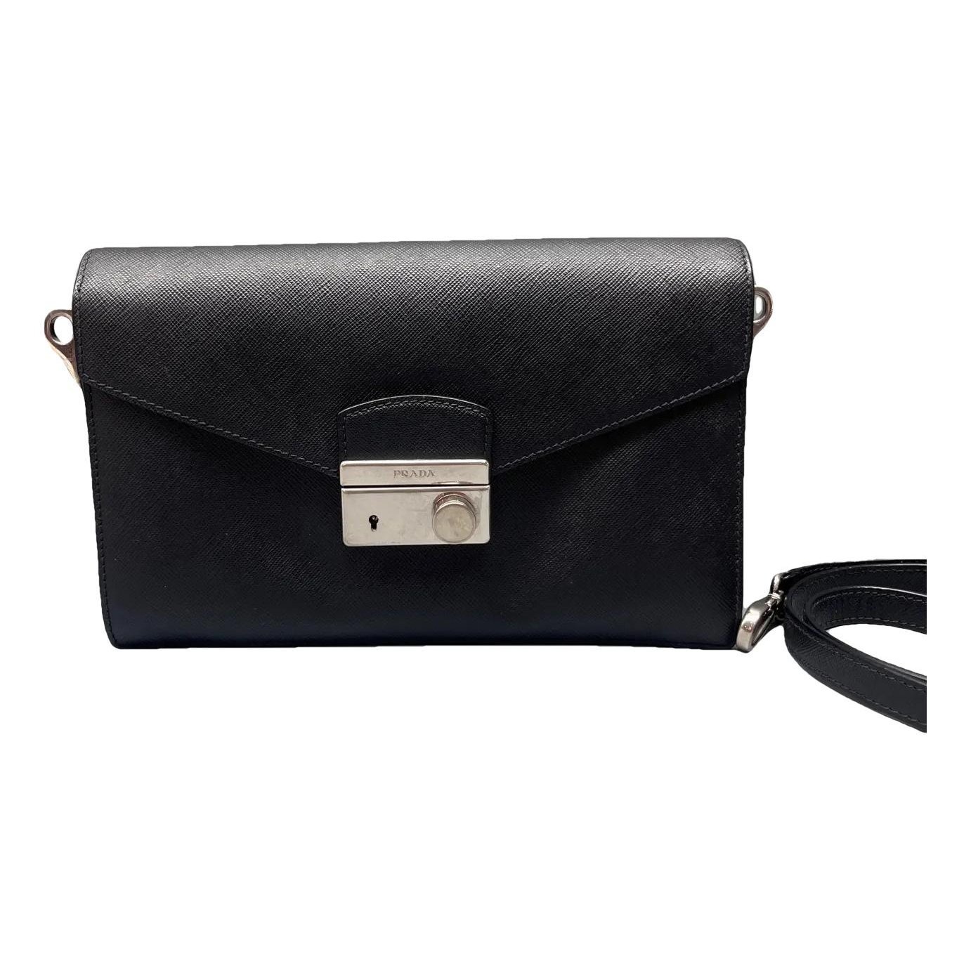 Sound leather crossbody bag