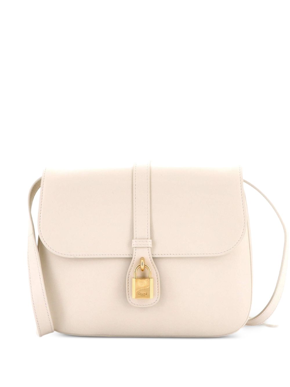 Folco Bag Triomphe Coated Canvas Medium crossbody bag