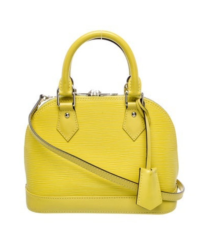 Louis Vuitton Vuitton Epi Leather Alma Bb