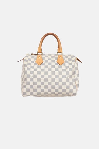 2012 Damier Azur Speedy 25 Bag